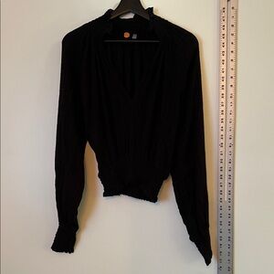 Chic Black Women's Blouse